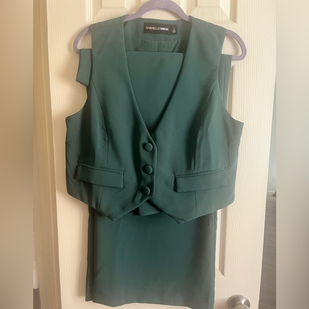 Gabrielle Union vest and pants